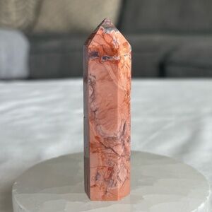 Cotton candy agate Tower